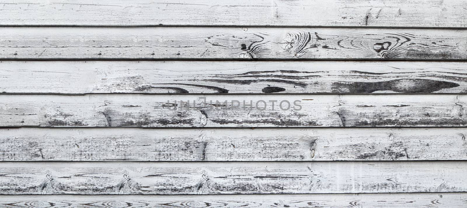 Background of white wood board for presentation copy space