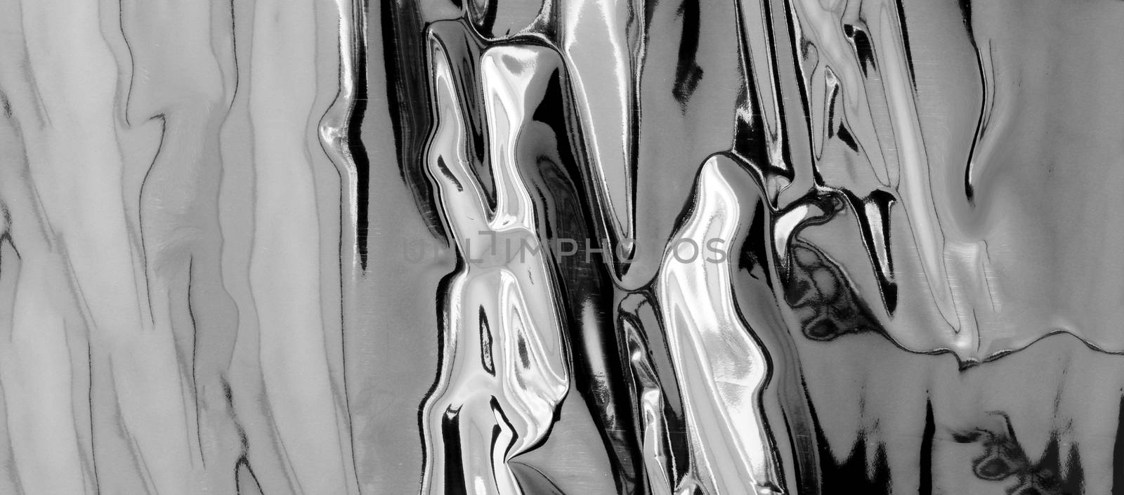 silver - mercury looking background with shinny reflection with copy space