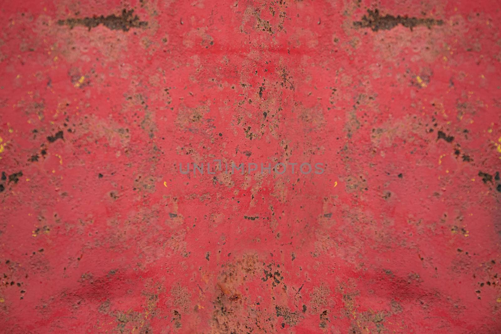 red rusty metal background for presentations with copy space