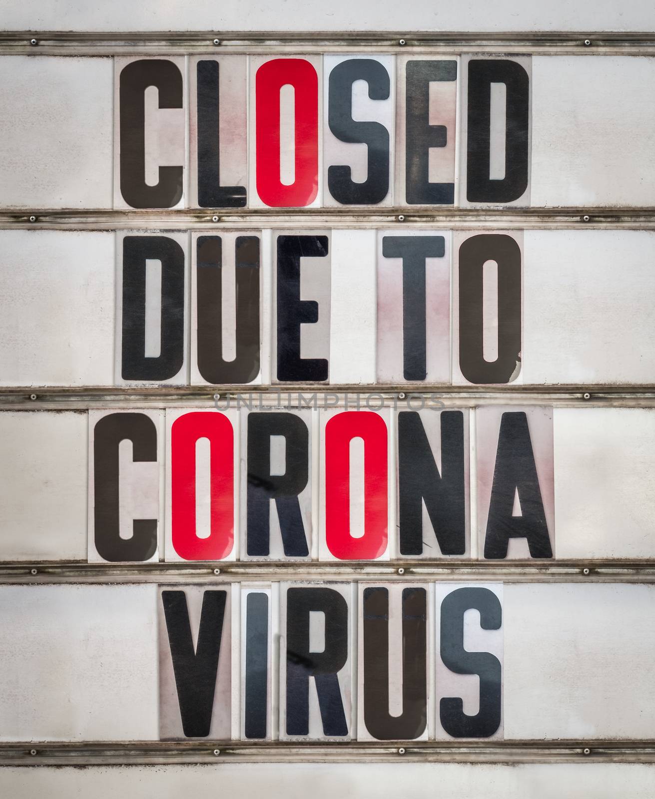 Closed Due To Coronavirus Sign by mrdoomits