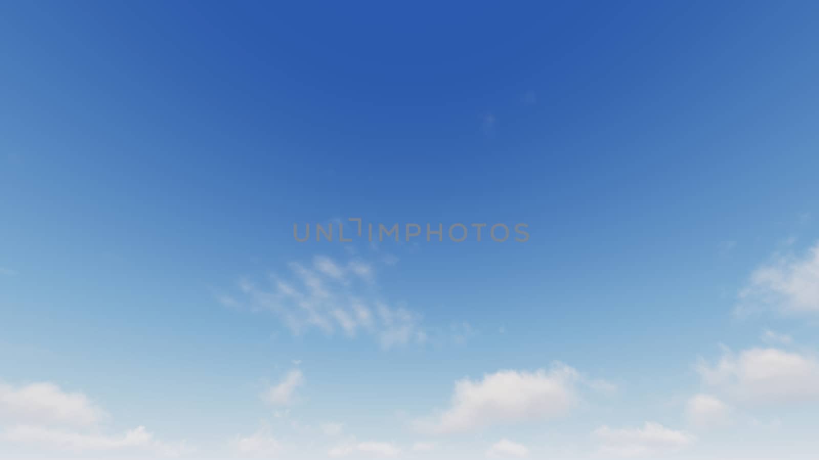 Cloudy blue sky abstract background, blue sky background with tiny clouds, 3d rendering

