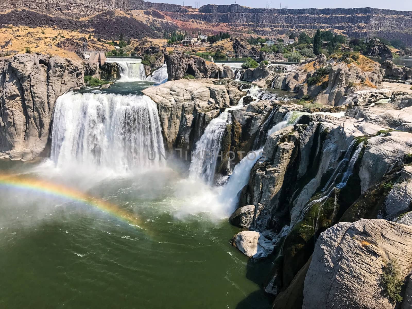 Shoshone Falls West, Snake River, Idaho, United States. by charleshester