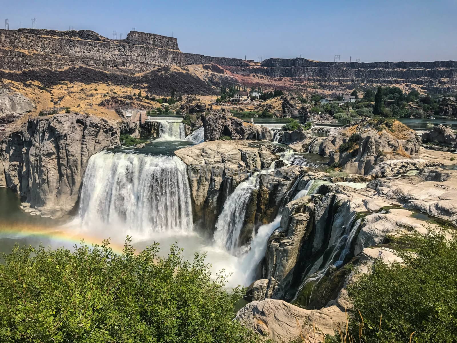 Shoshone Falls West, Snake River, Idaho, United States. by charleshester