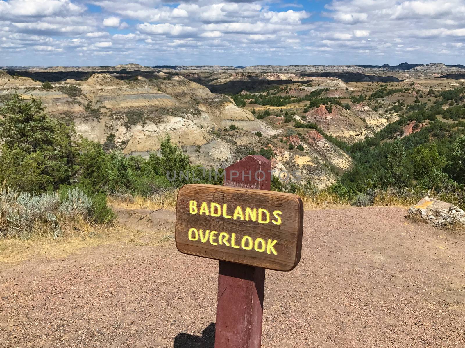 Theodore Rosevelt National Park north Dakota USA