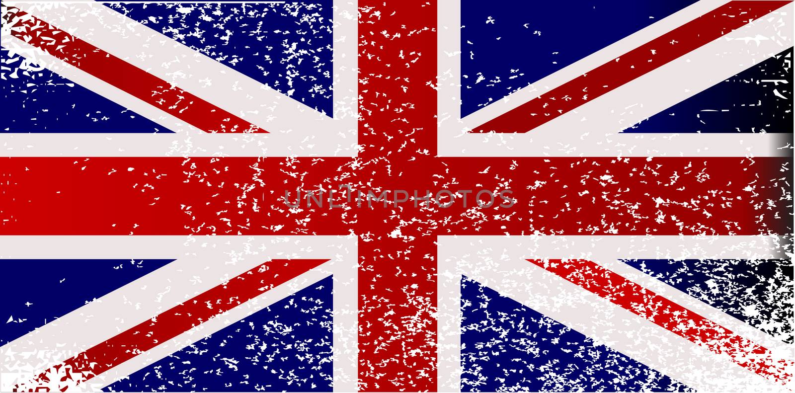 Grunge British Flag by Bigalbaloo