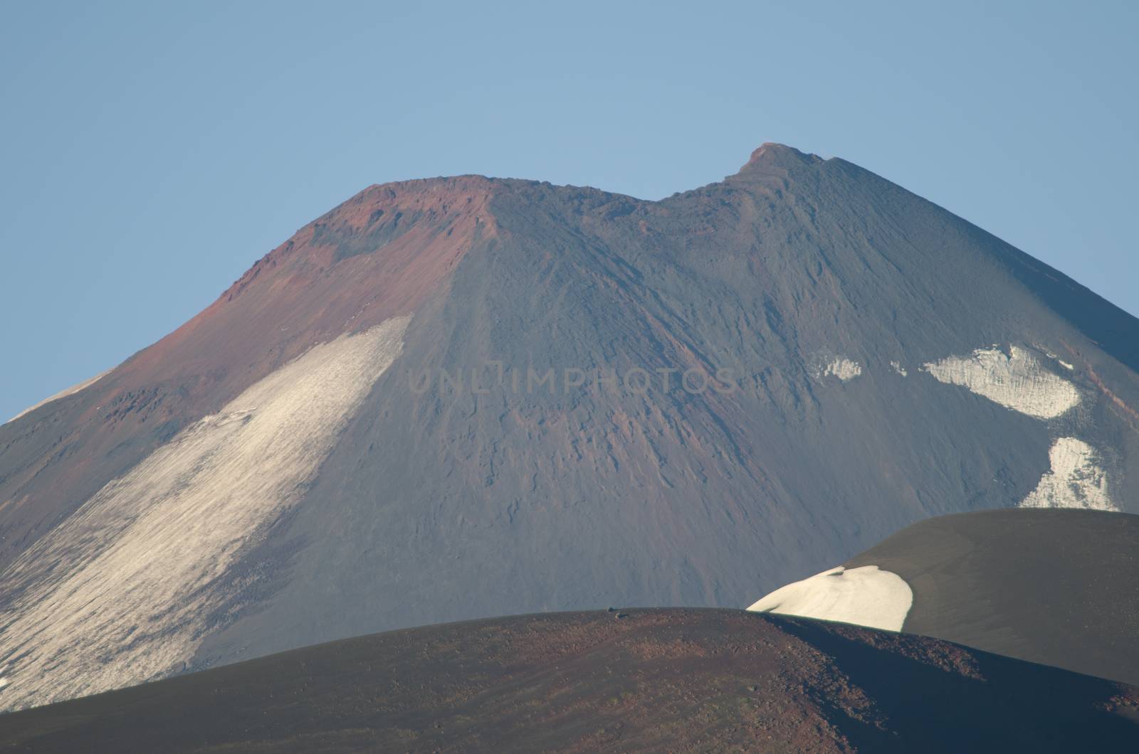 Llaima volcano in the Conguillio National Park. Araucania Region. Chile.