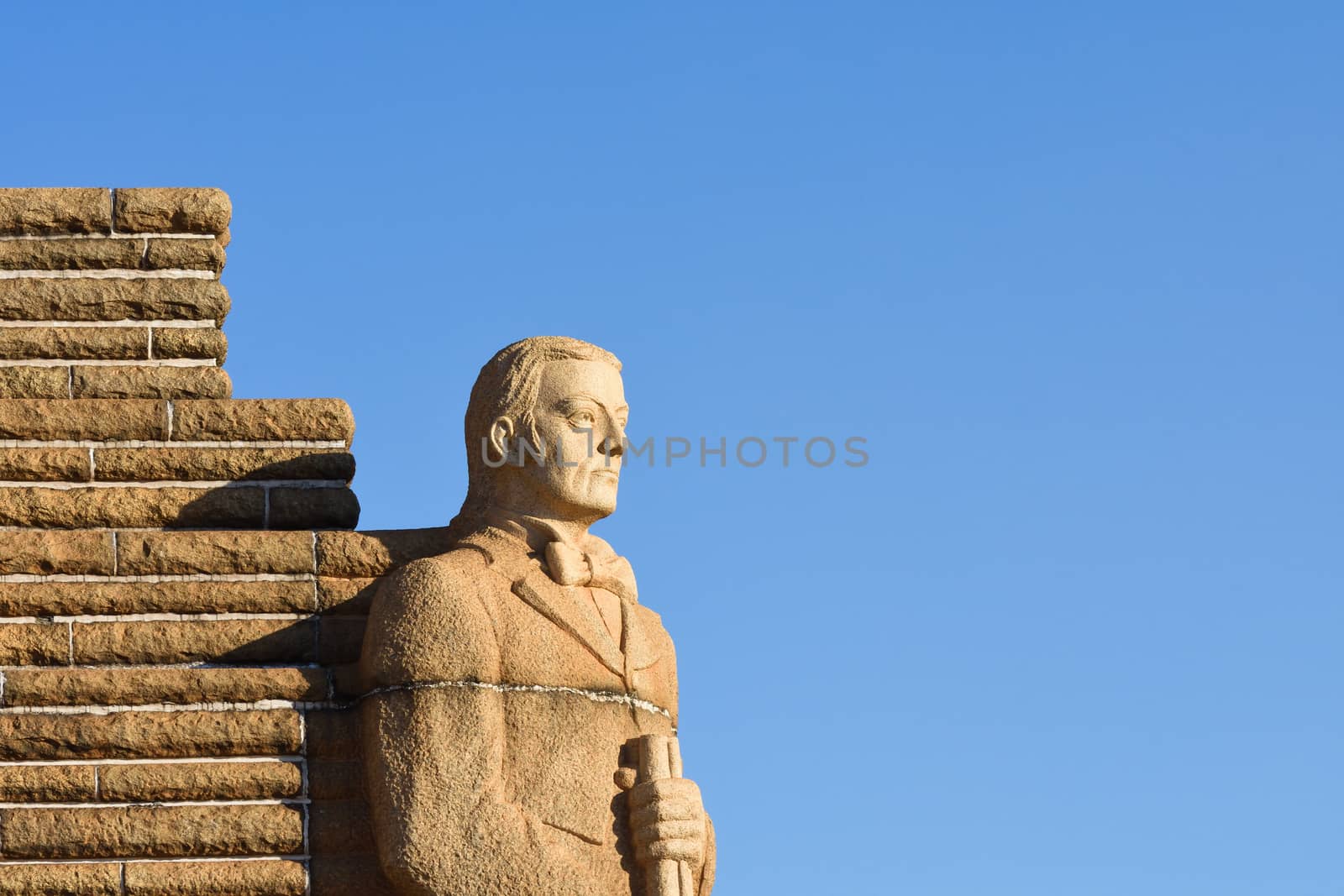 The Andries Pretorius Cornerstone Of The Voortrekker Monument Memorial by jjvanginkel