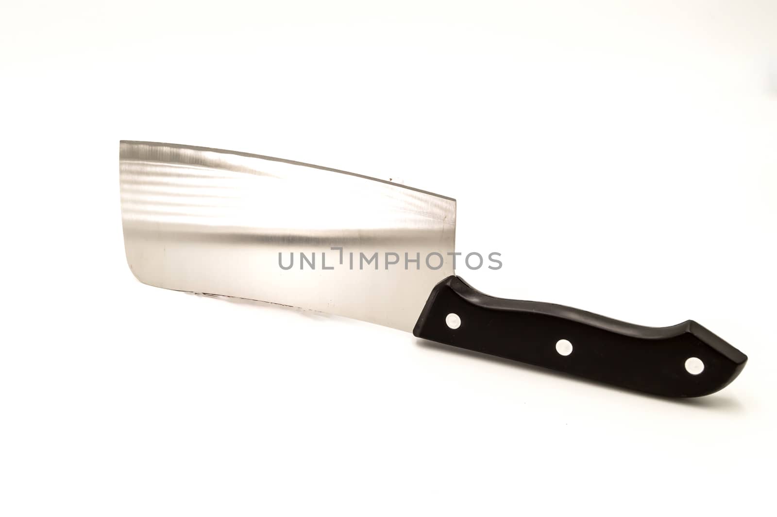 Meat cleaver with black handle  by Philou1000