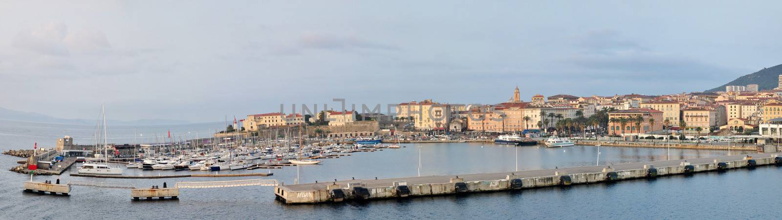 beautiful landscape of southern Corsica, Ajaccio, france