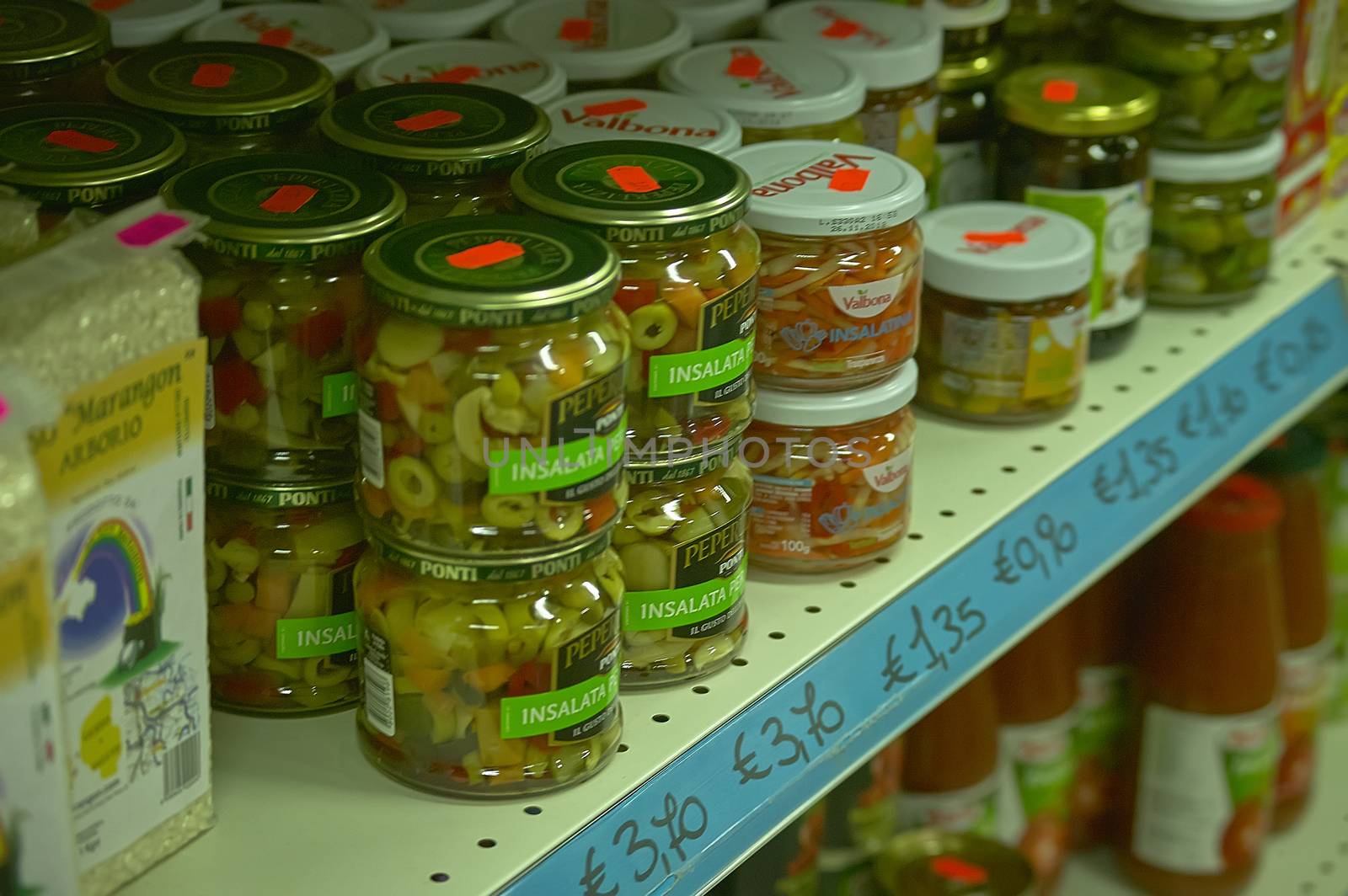 Shelves of a grocery store 13 by pippocarlot