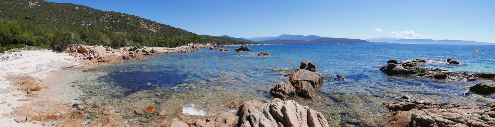 South Corsica, holidays by the water on the island of beauty. France