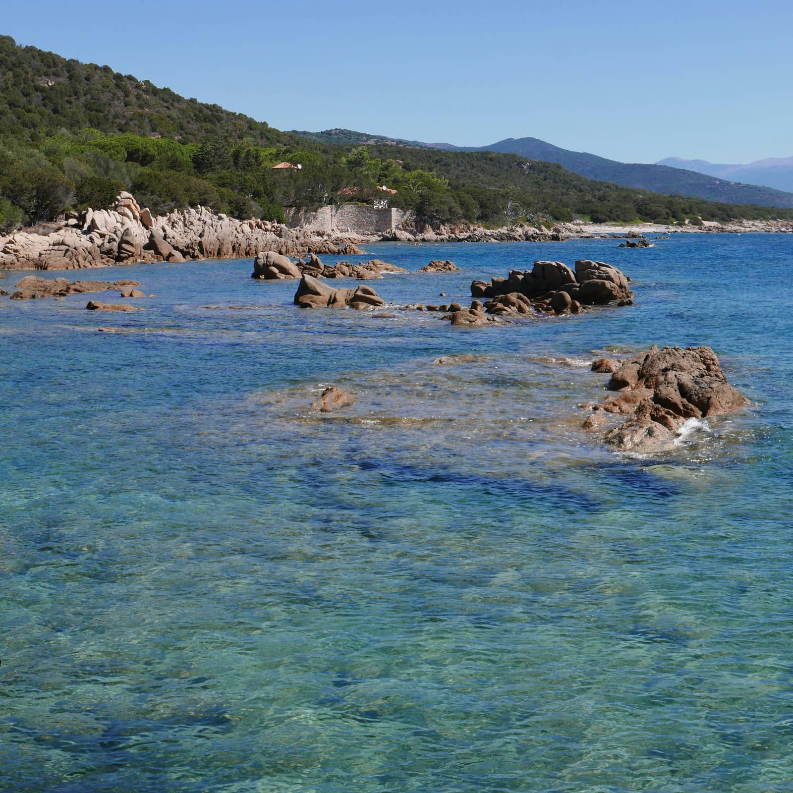 South Corsica, holidays by the water on the island of beauty. by shovag