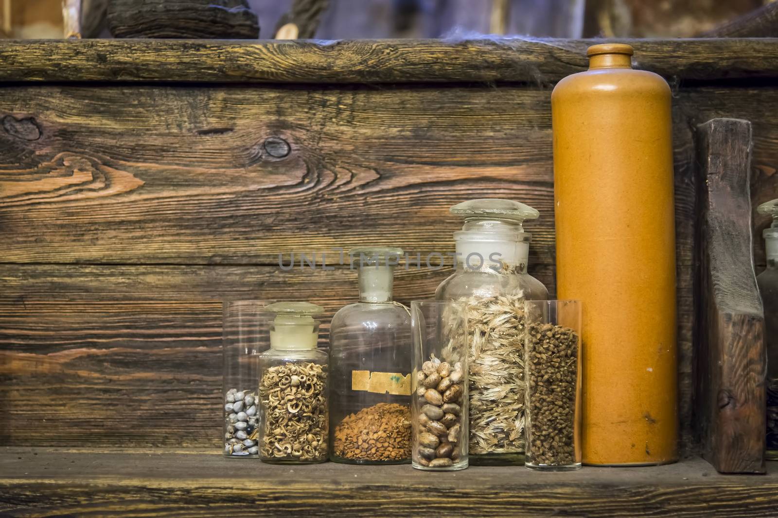 Magic potion ingredients, pharmacy museum in Wroclaw, Poland by furzyk73