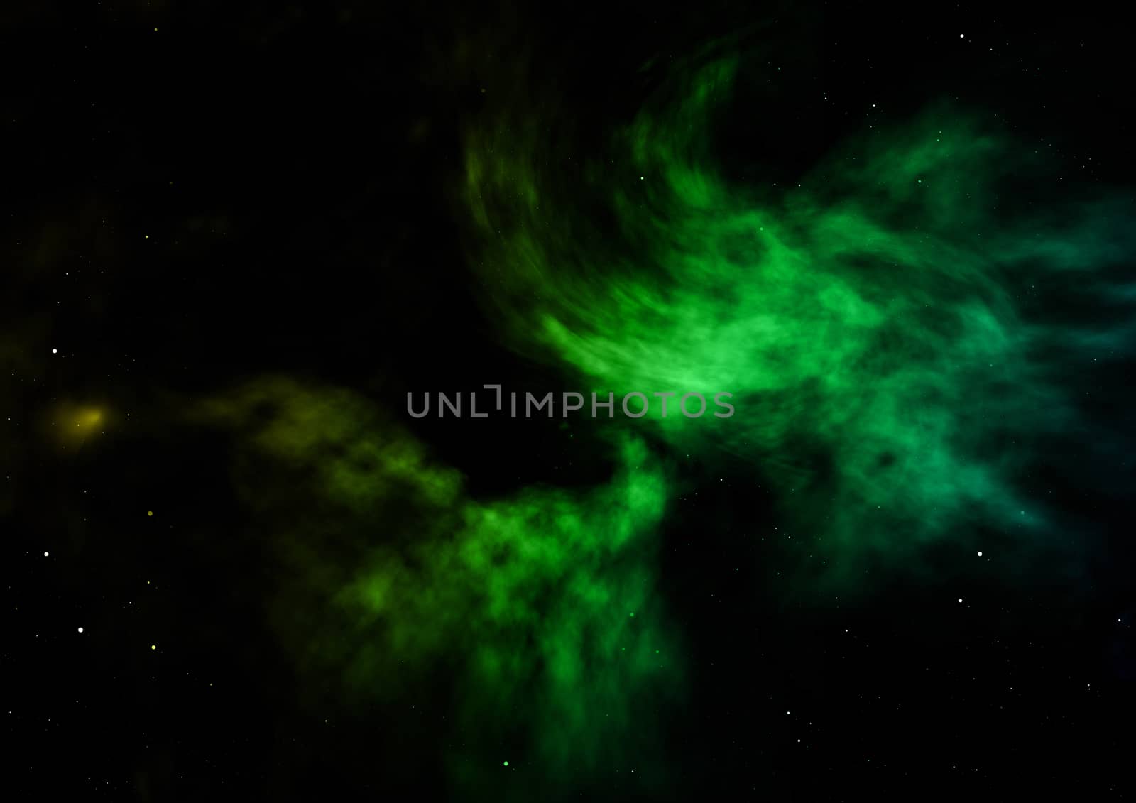 Small part of an infinite star field of space in the Universe. "Elements of this image furnished by NASA". 3D rendering