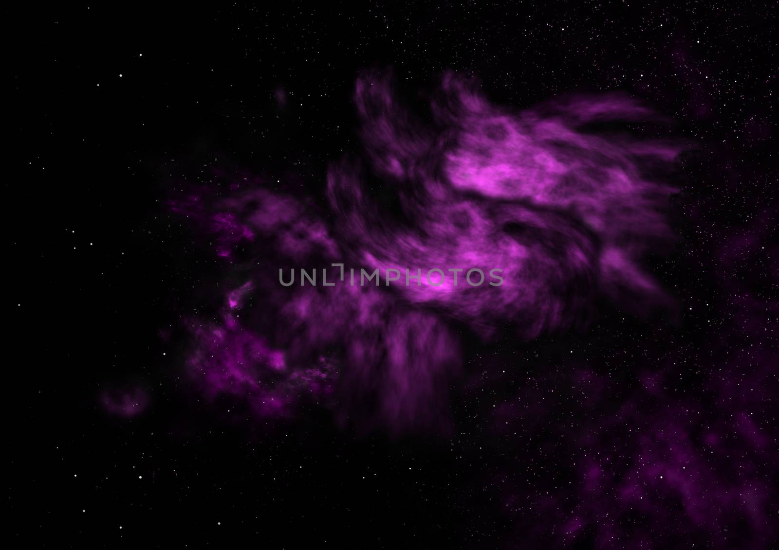 Small part of an infinite star field of space in the Universe. Elements of this image furnished by NASA . 3D rendering