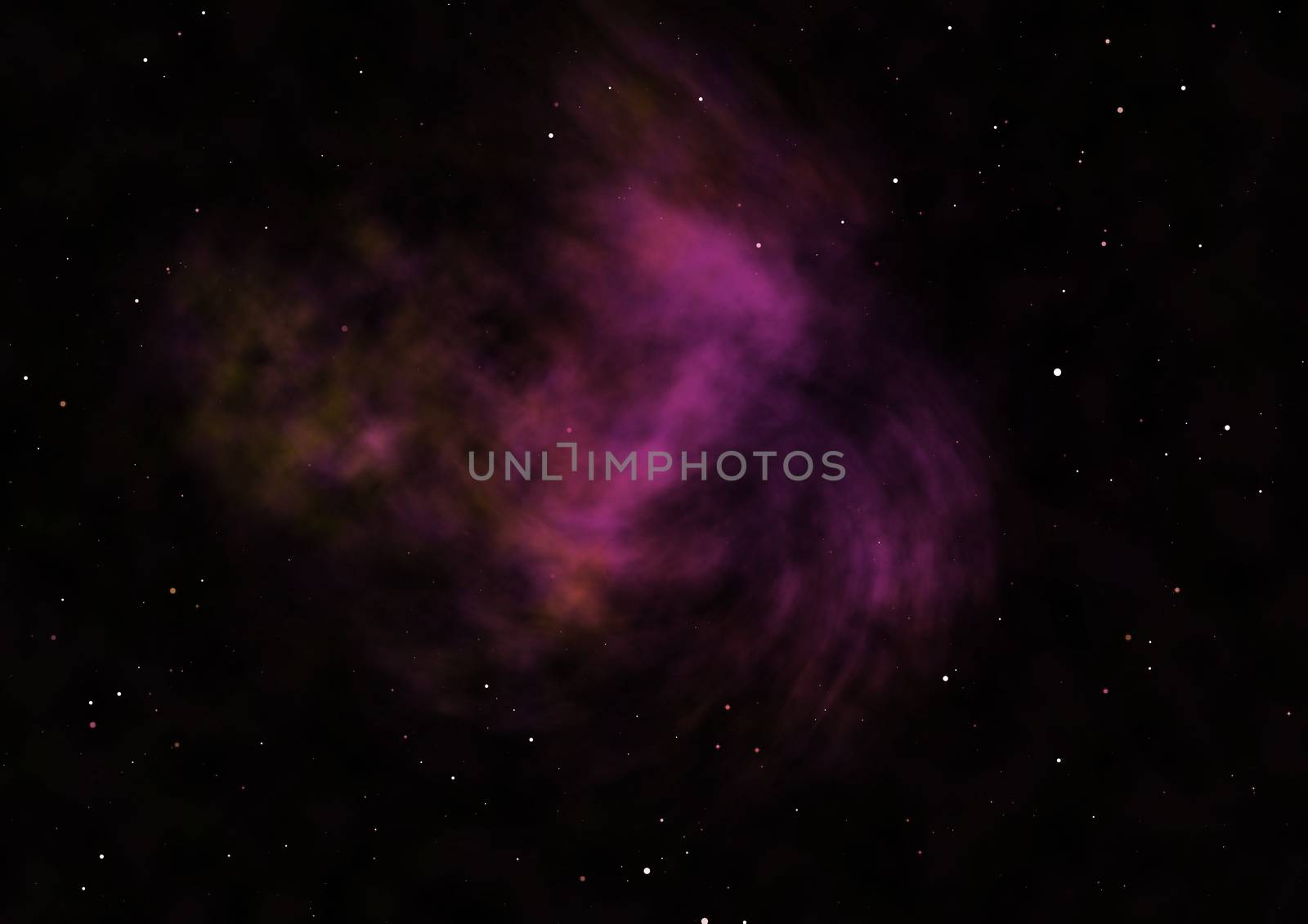 Small part of an infinite star field of space in the Universe. Elements of this image furnished by NASA . 3D rendering
