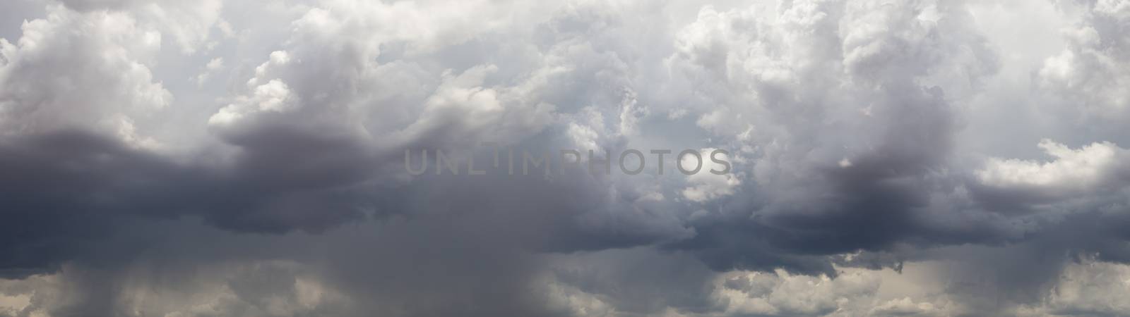 Dark Ominous Stormy Cloudy Sky Banner by Feverpitched