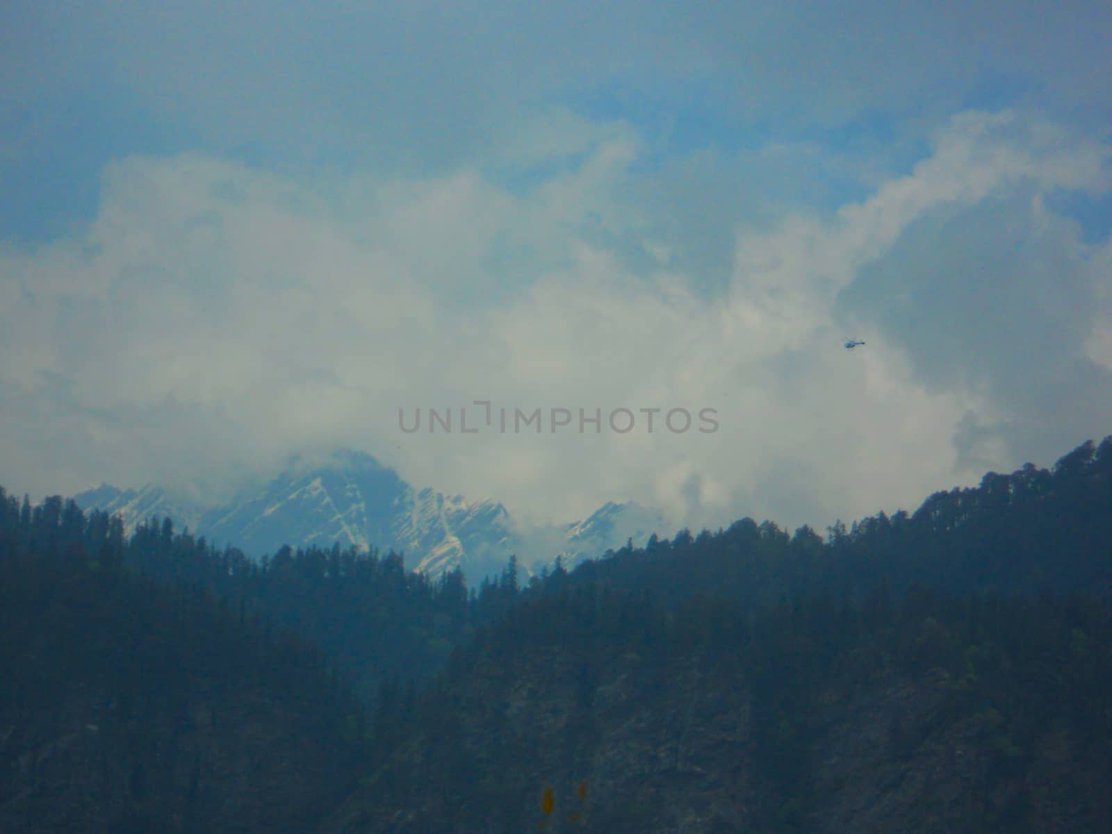 a panoramic view of the mountains