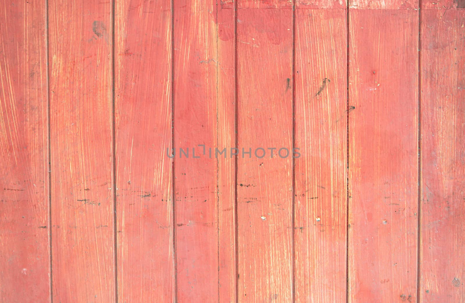 Old red wood planks with antique style wood, without nails for t by panyajampatong