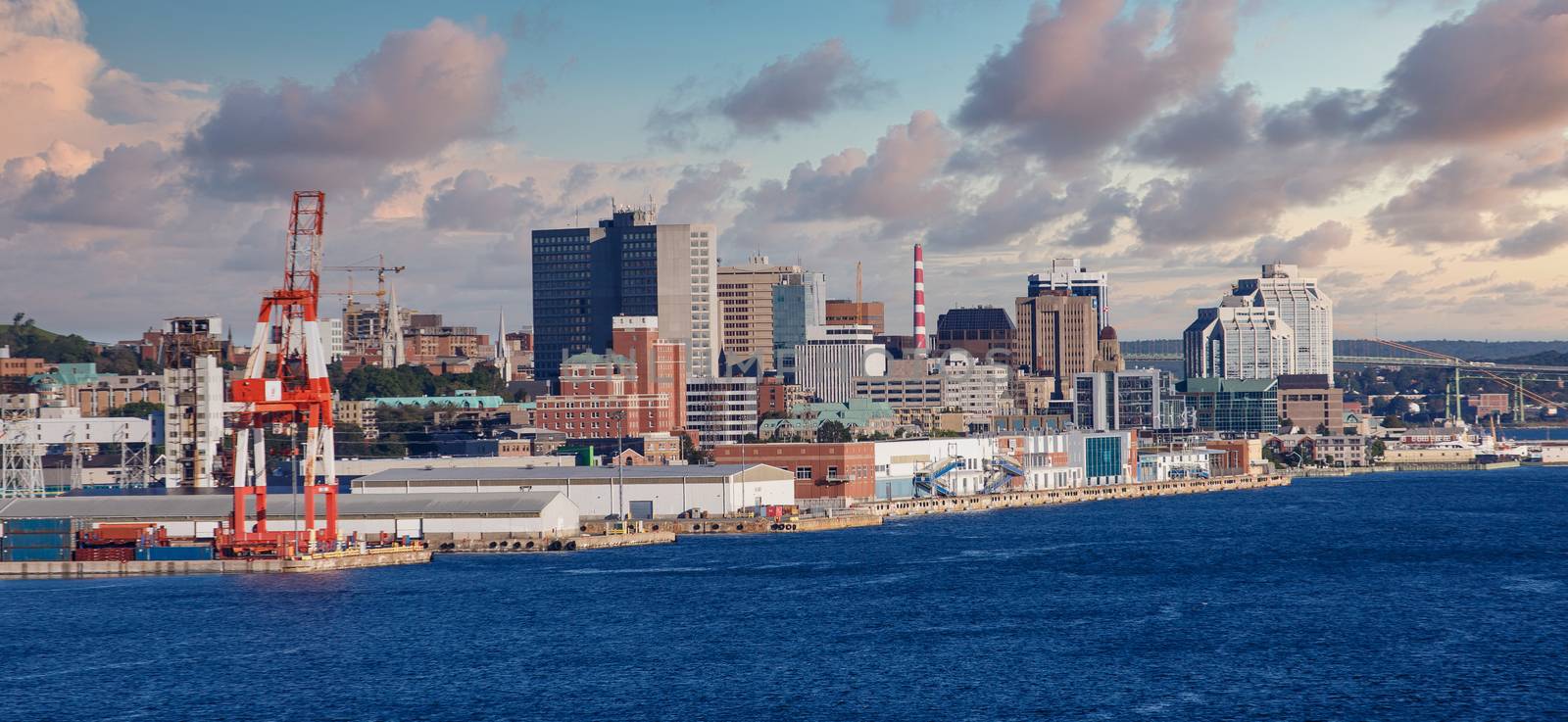 Halifax Harbor From the Sea by dbvirago