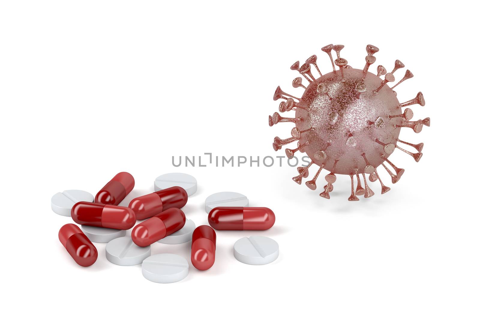 Drugs against virus by magraphics