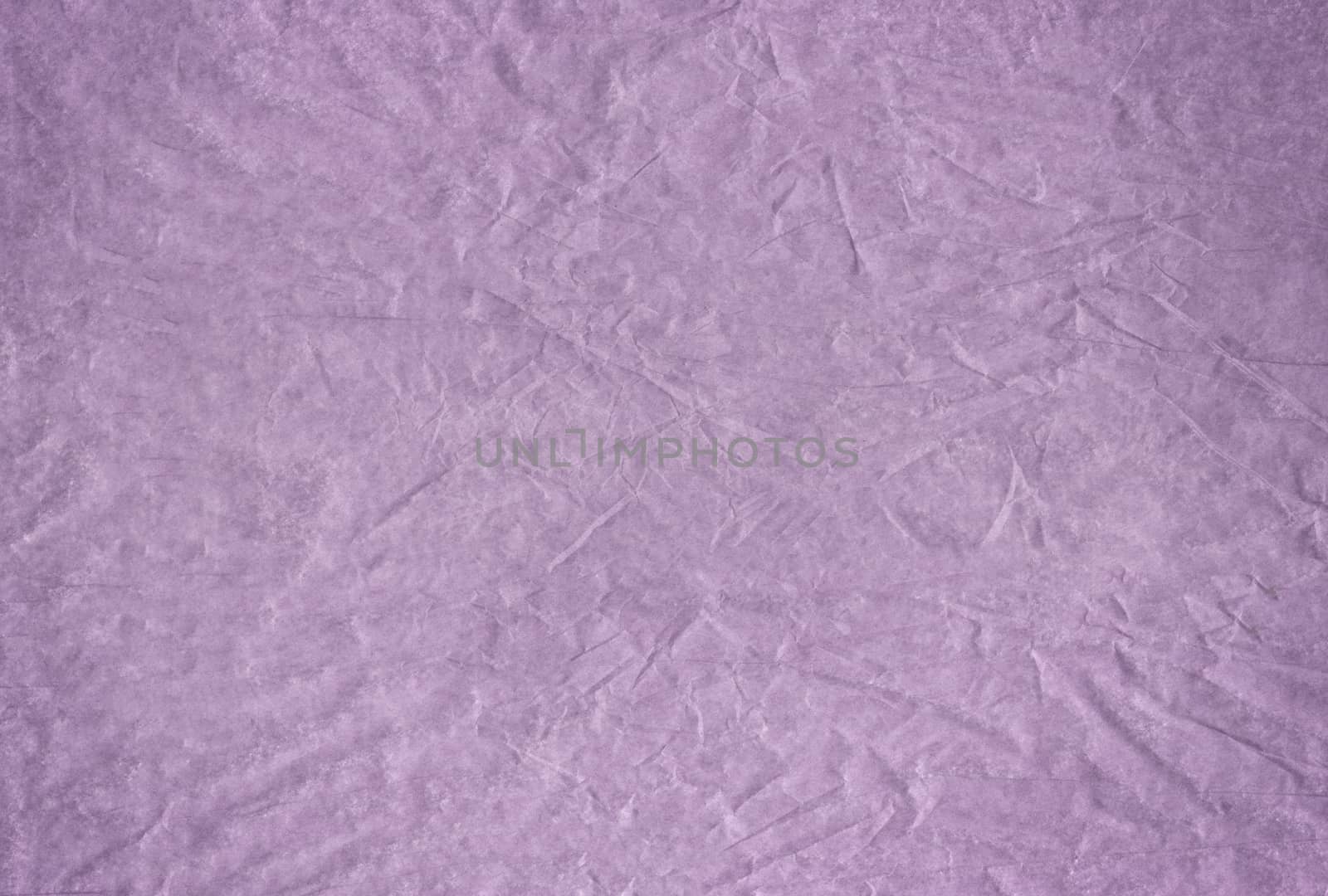 Purple blank crumpled and grungy textured paper background by cougarsan