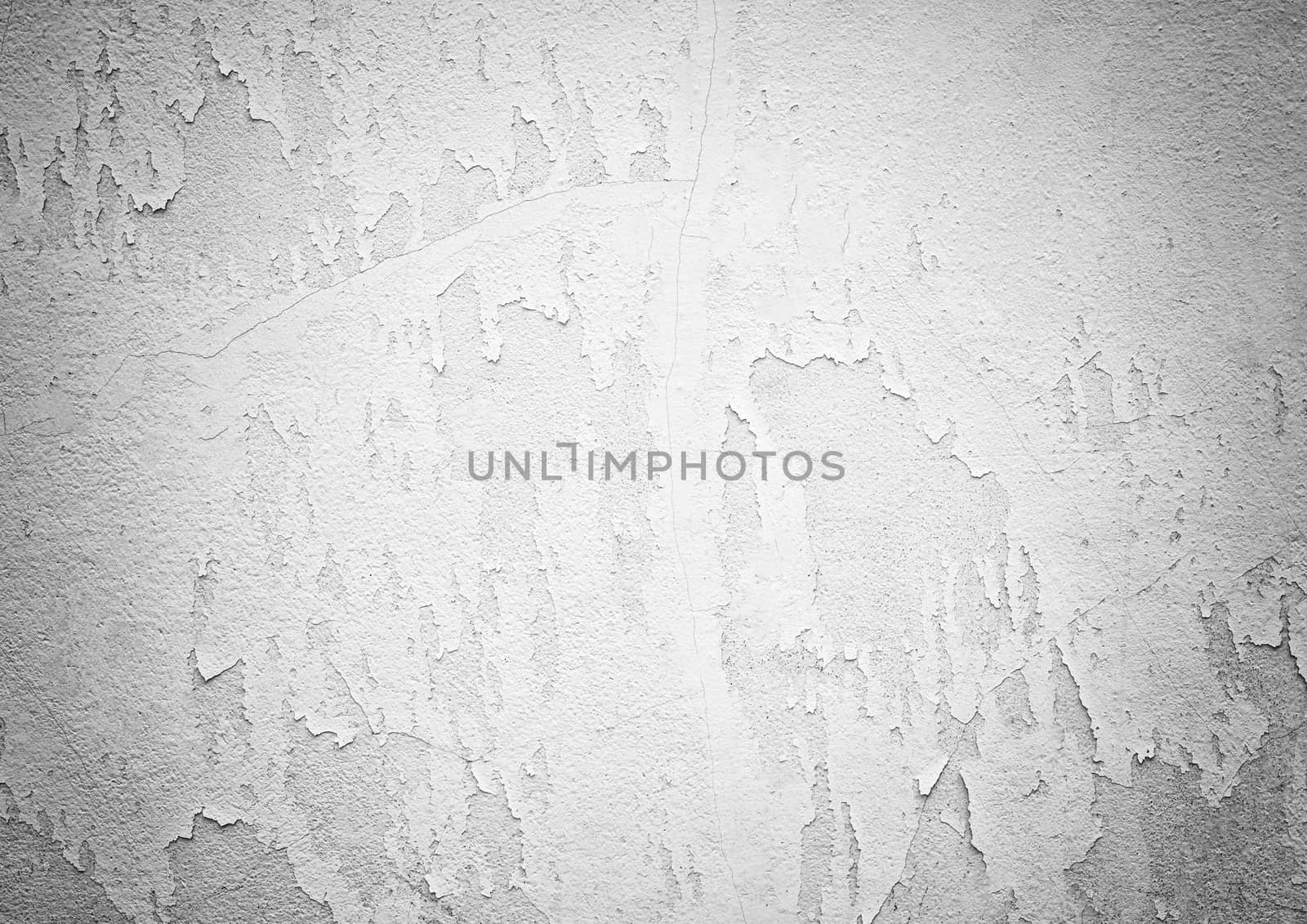 Gray retro concrete grunge wall background with the details