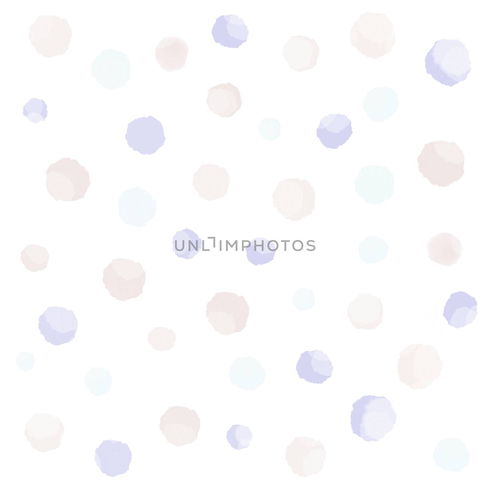 Seamless light soften watercolor pastel dotted pattern paper bac by cougarsan