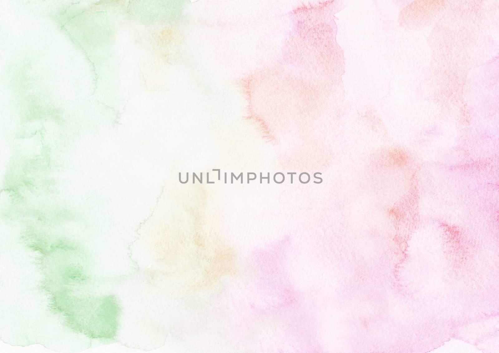 The gradient mixed colors blank ink brush textured paper background