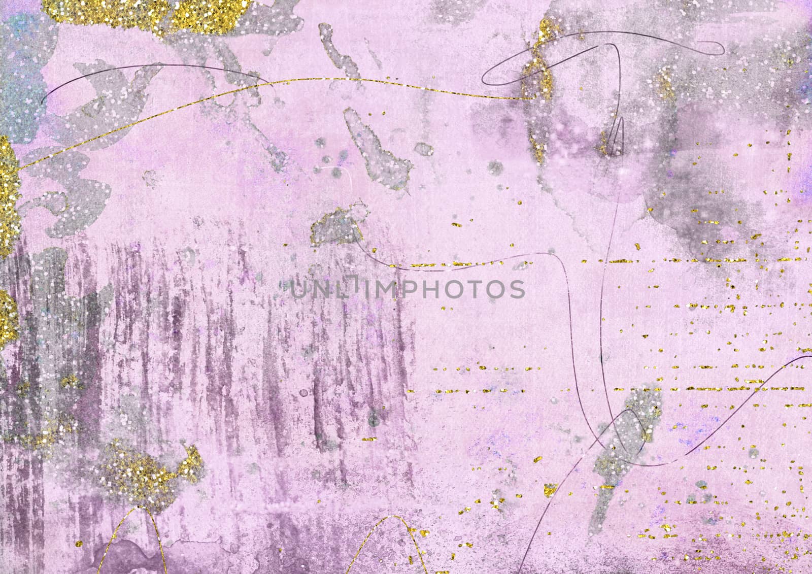 Grungy pink textured background and glitter effect by cougarsan