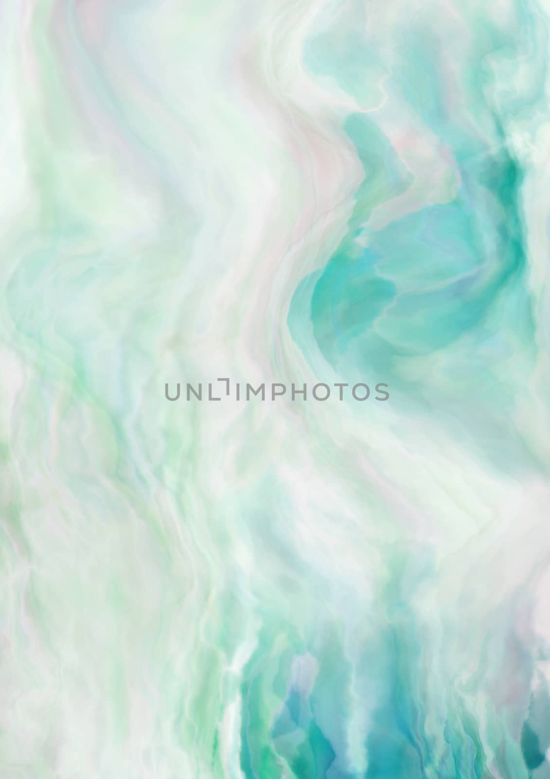 The vertical blank green brush art paper background