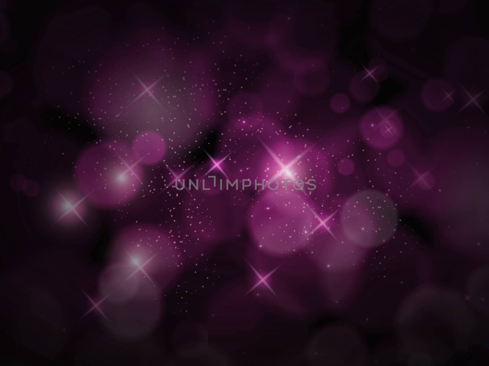 Abstract purple elegant blurred bokeh effect dark background 