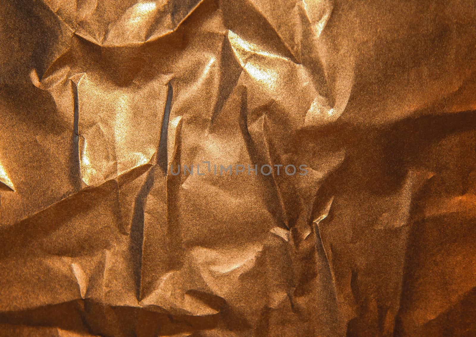 The bronze shinny abstract copper paper background