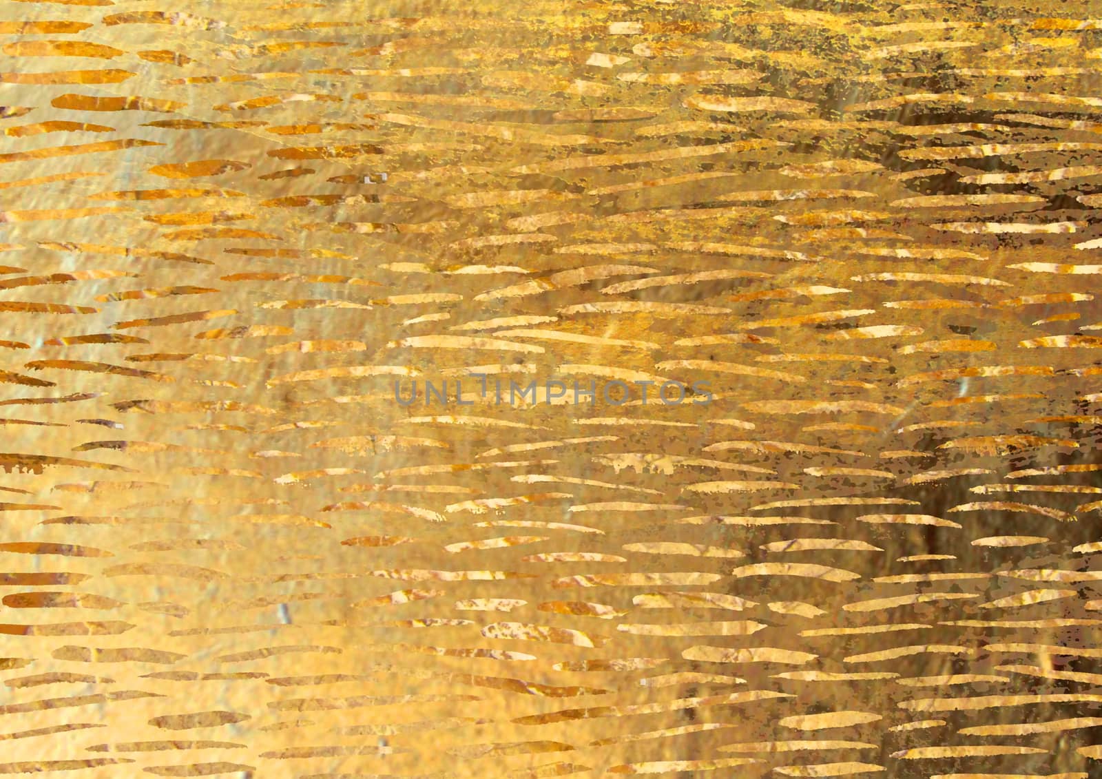 The golden texture with unique pattern background