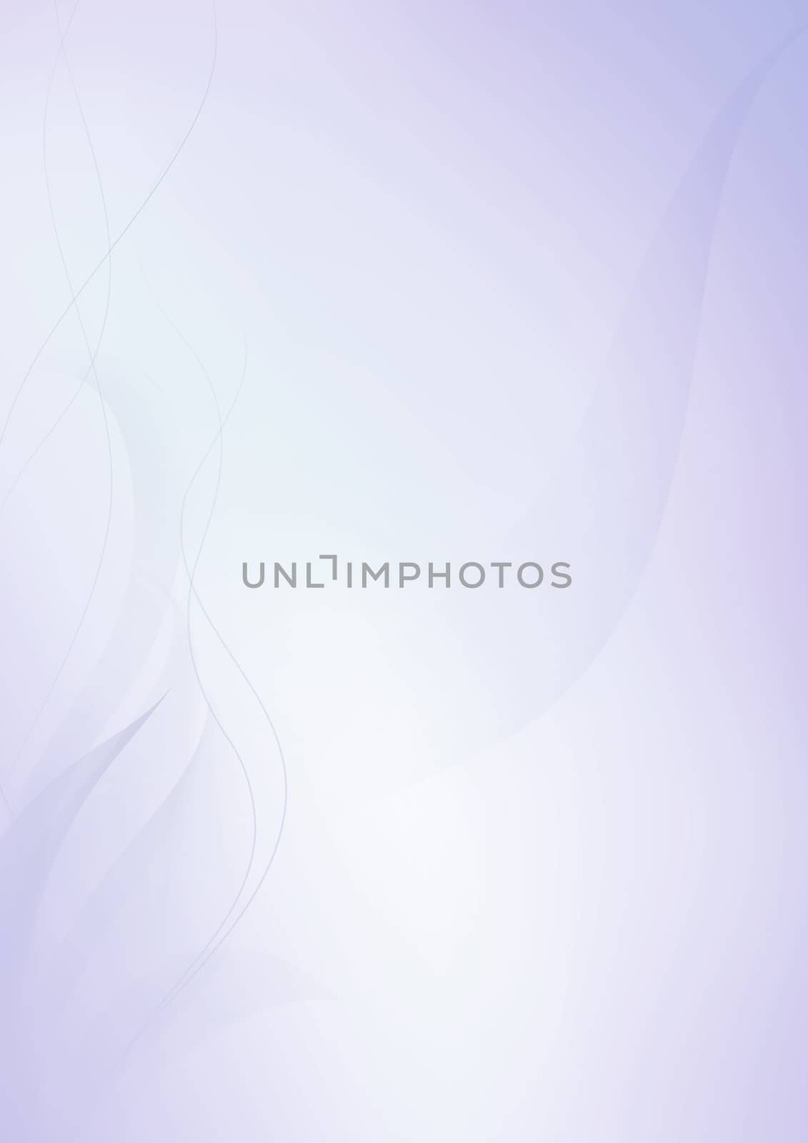 The soft and light blue gradient vertical paper background 