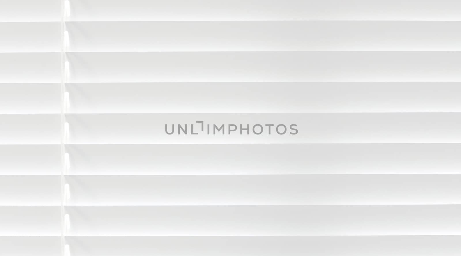 White venetian blind lifted background