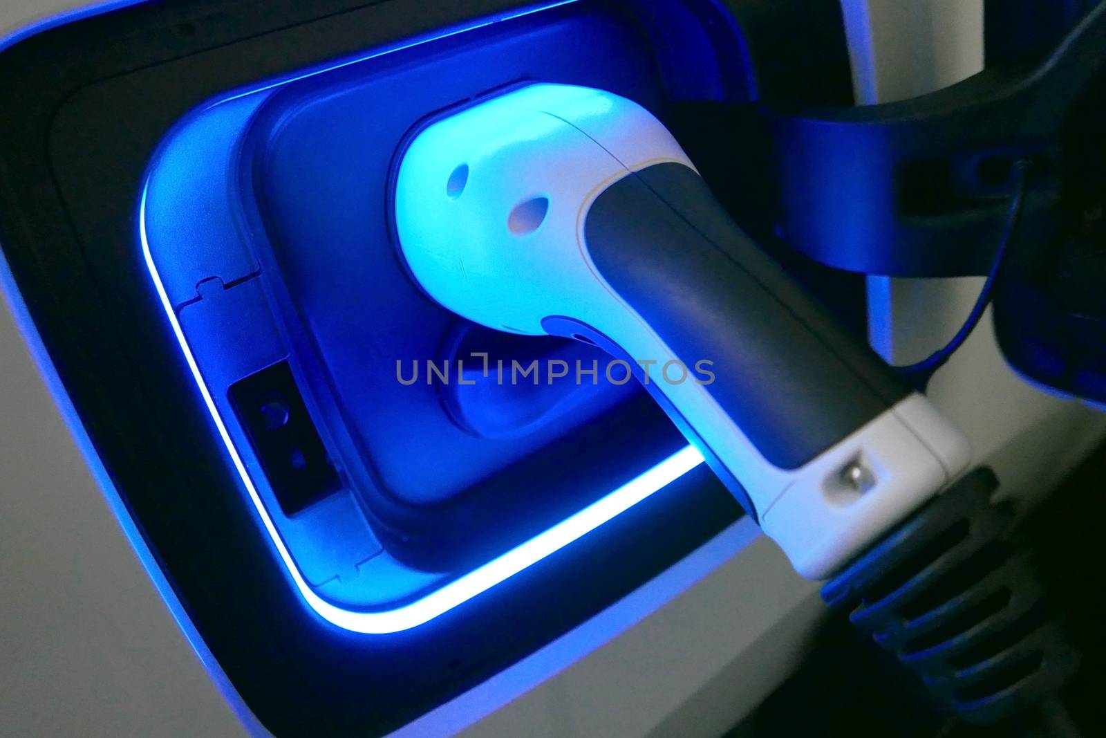 electric car charger and socket with glow light