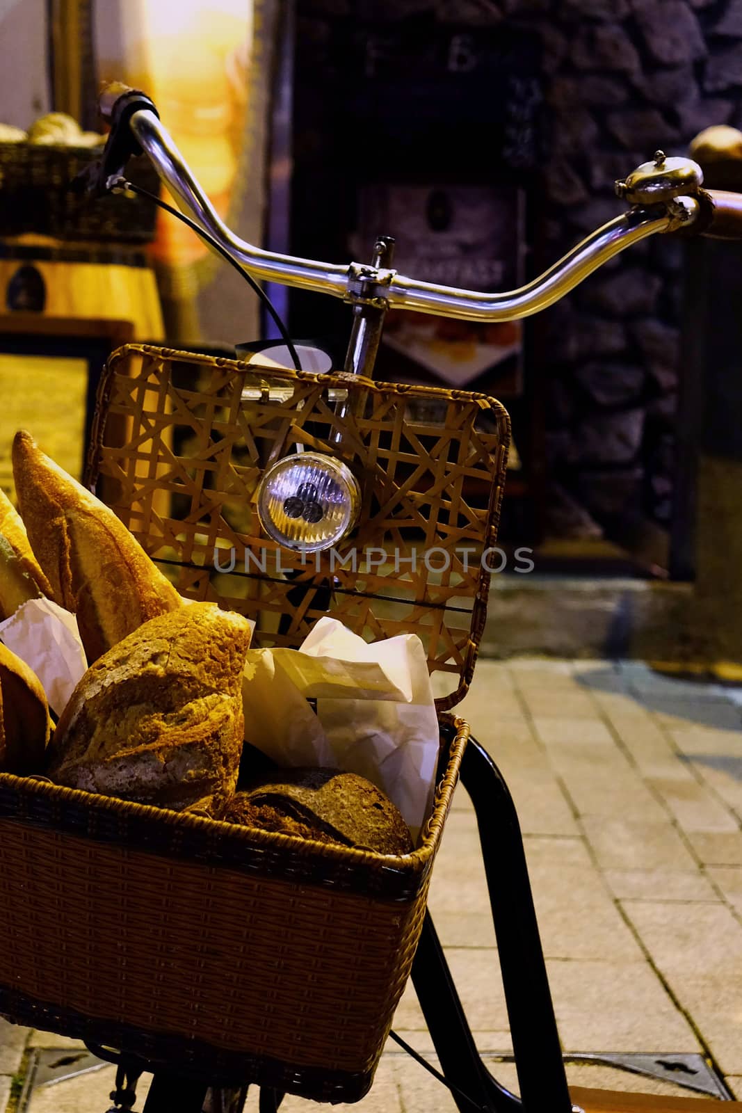 Bicycle and Bread for outdoor decoration in Stanley Hong Kong by cougarsan