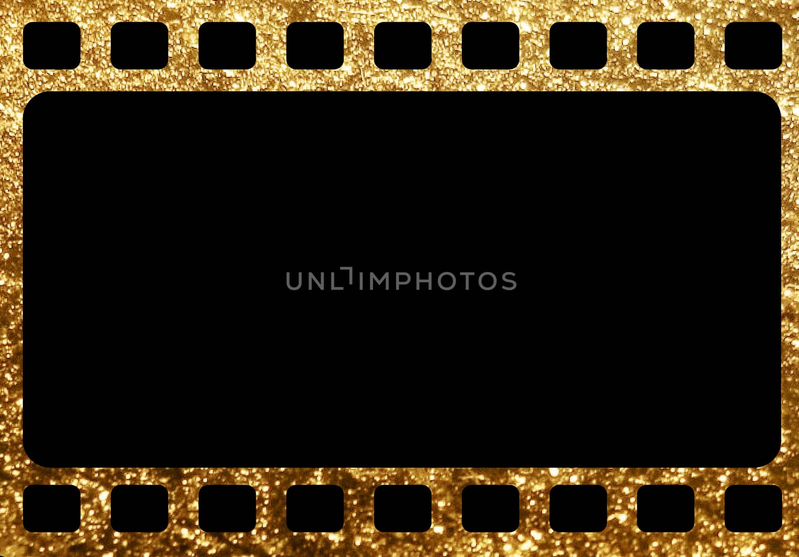 The horizontal blank tranitional retro film frame template background
