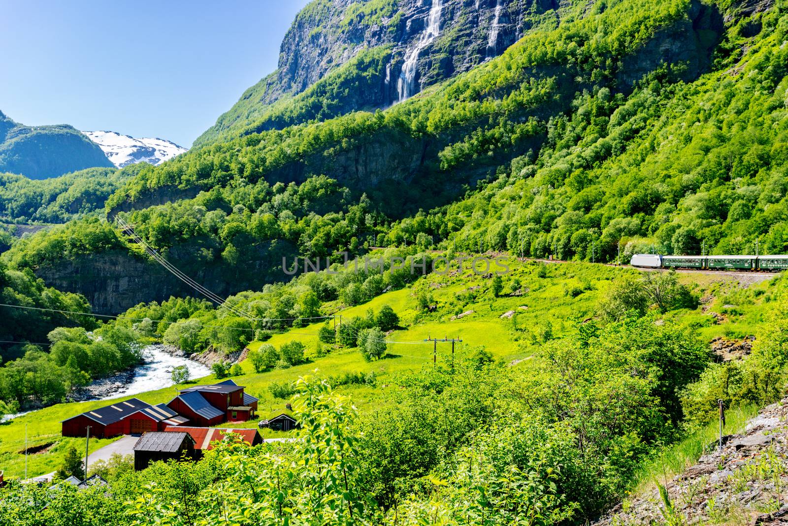 Flam Railway, Aurland, Norway