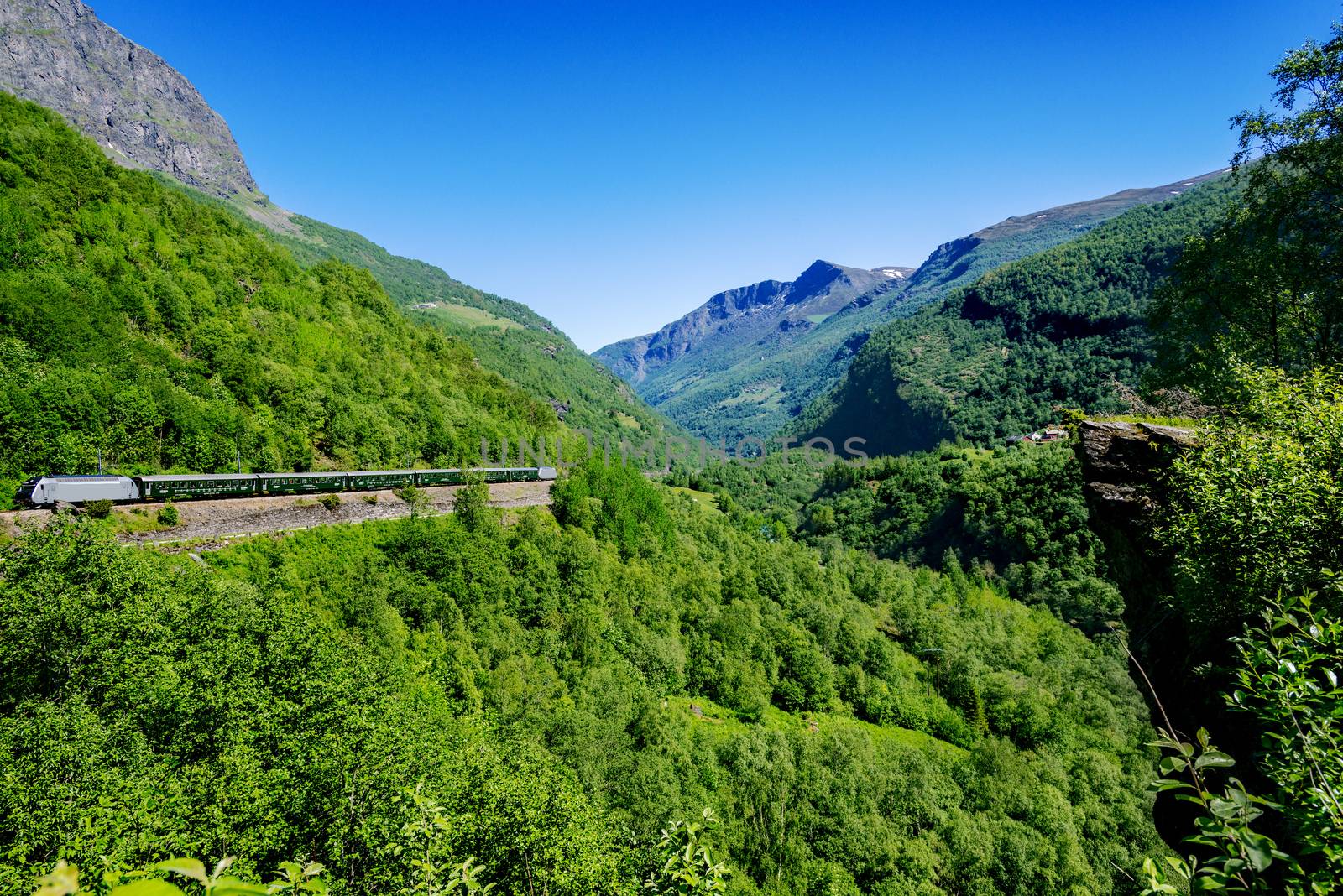 Flam Railway, Aurland, Norway