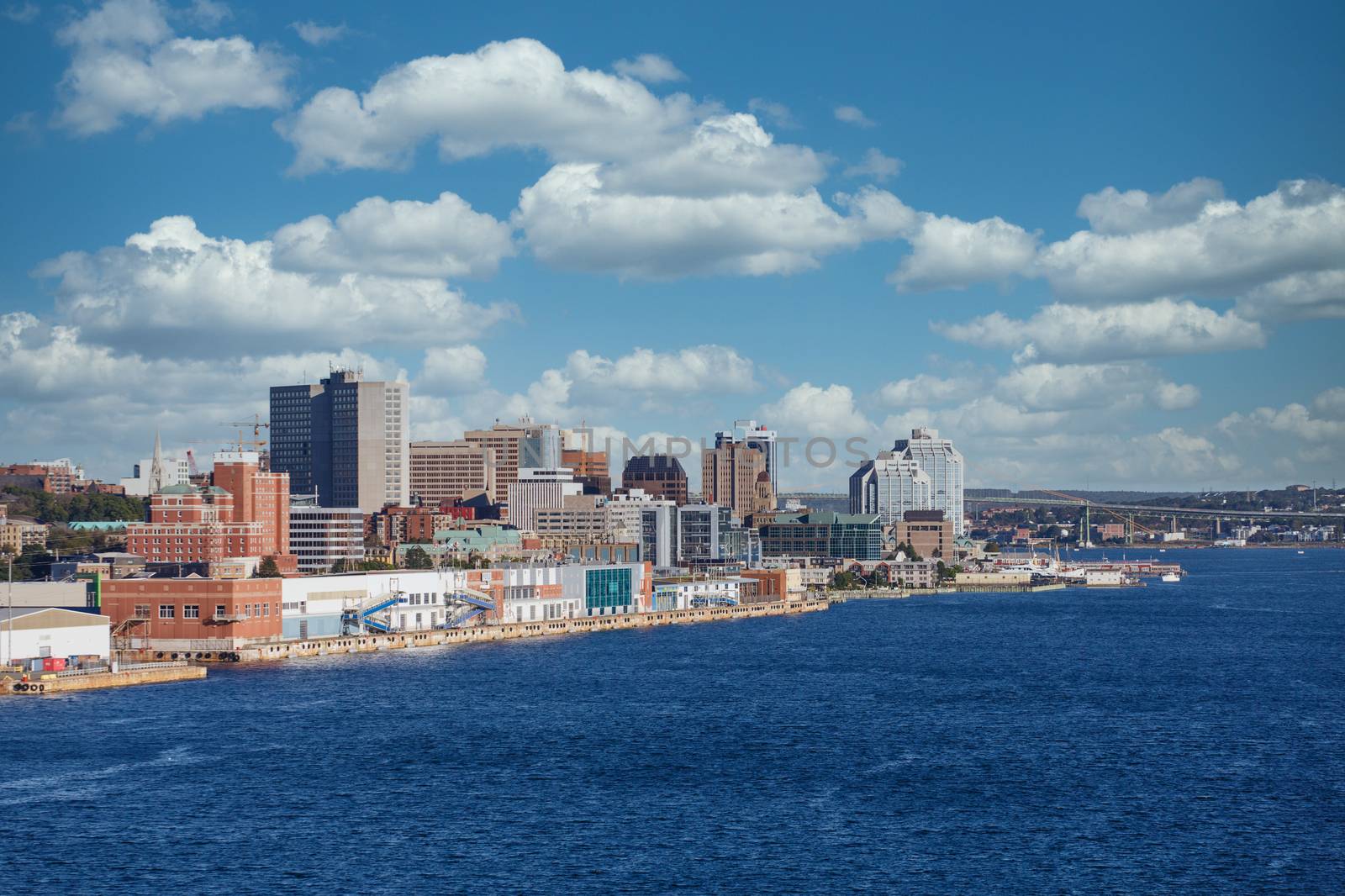 Industrial Area on Coast of Halifax by dbvirago