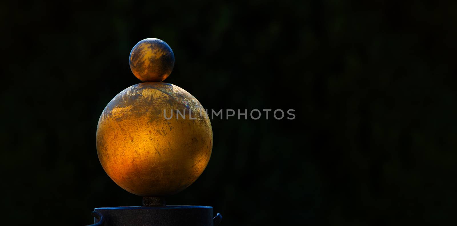 ornament fence decoration with metal designs by PeterHofstetter