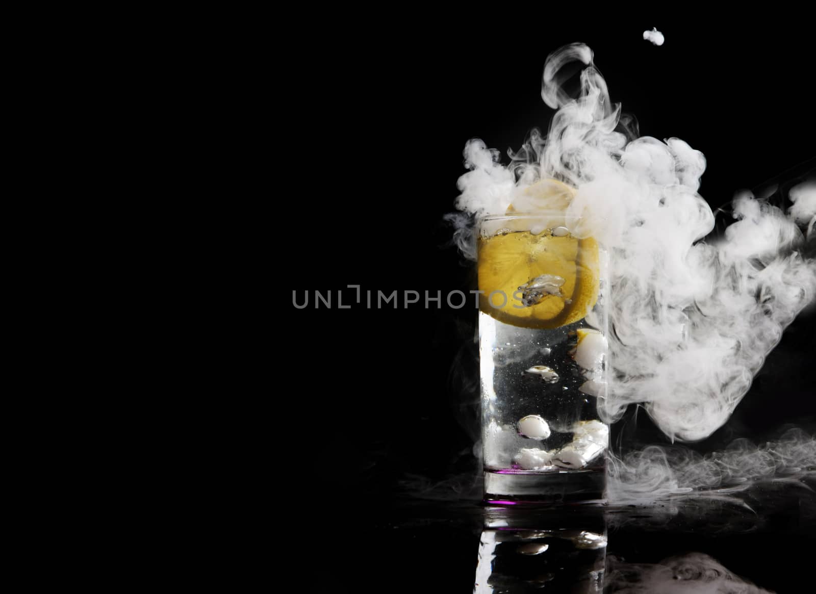 hot cold smoking yellow lemon concept by PeterHofstetter