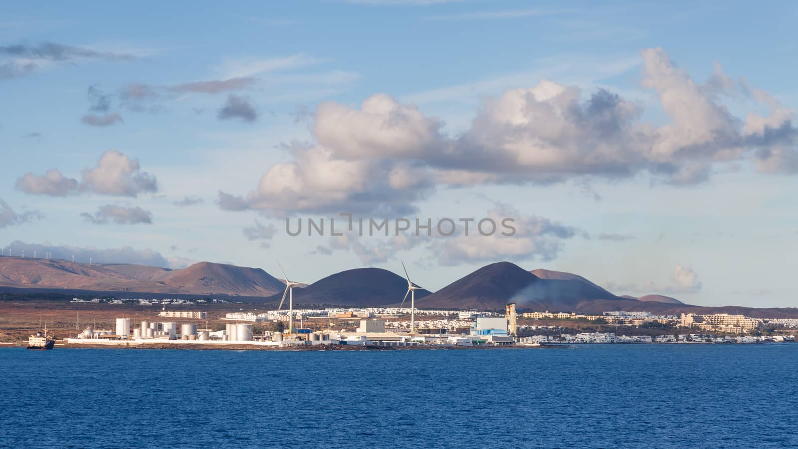 Costa Teguise on the Spanish Island of Lanzarote by ATGImages