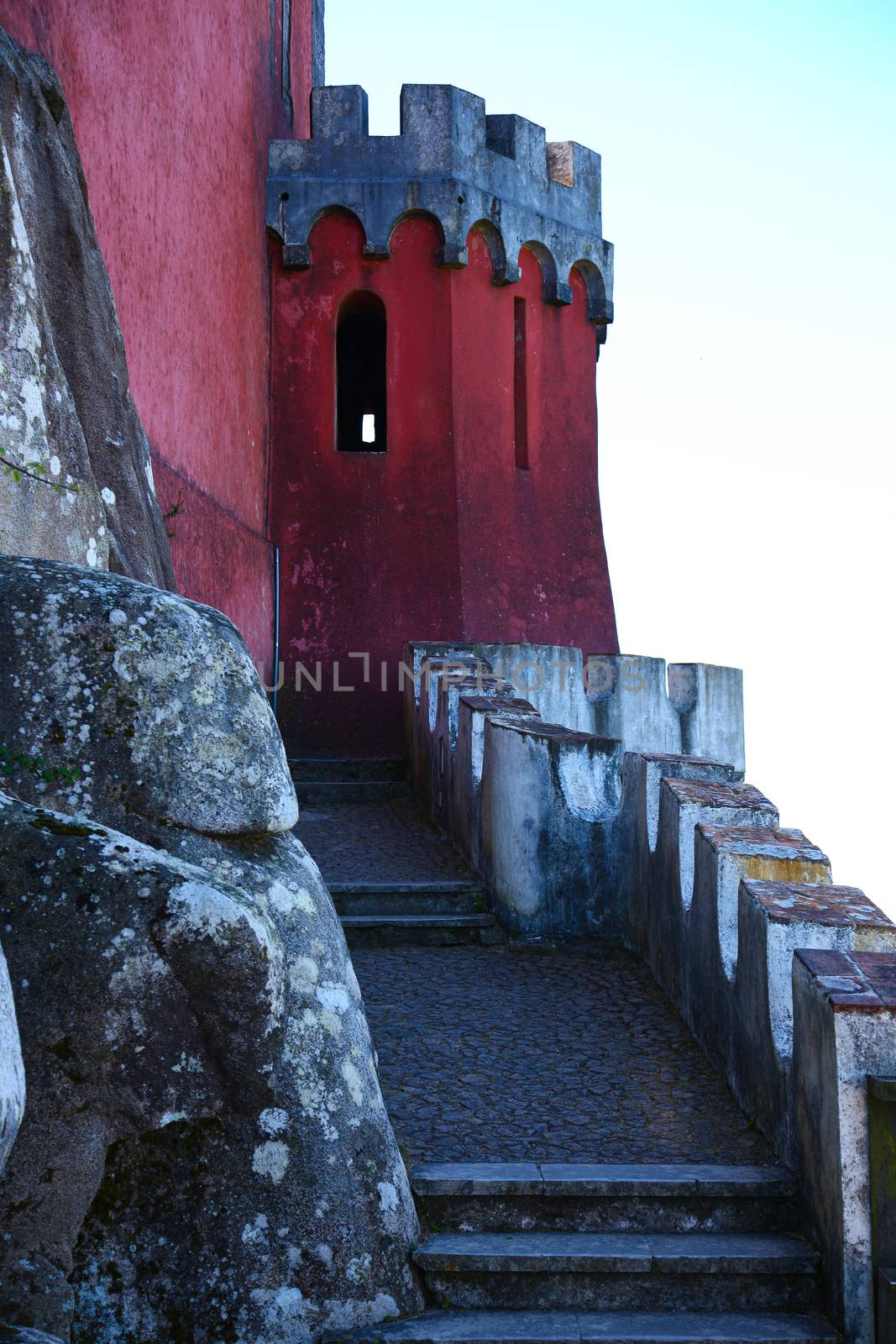 View of Palace da Pena - Sintra, Lisbon, Portugal - European travel by PeterHofstetter