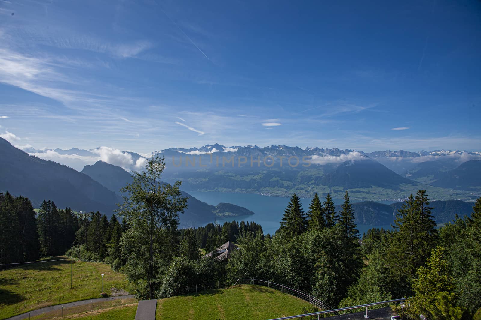 Swiss Alps landscape up in Rigi Kaltbad by PeterHofstetter