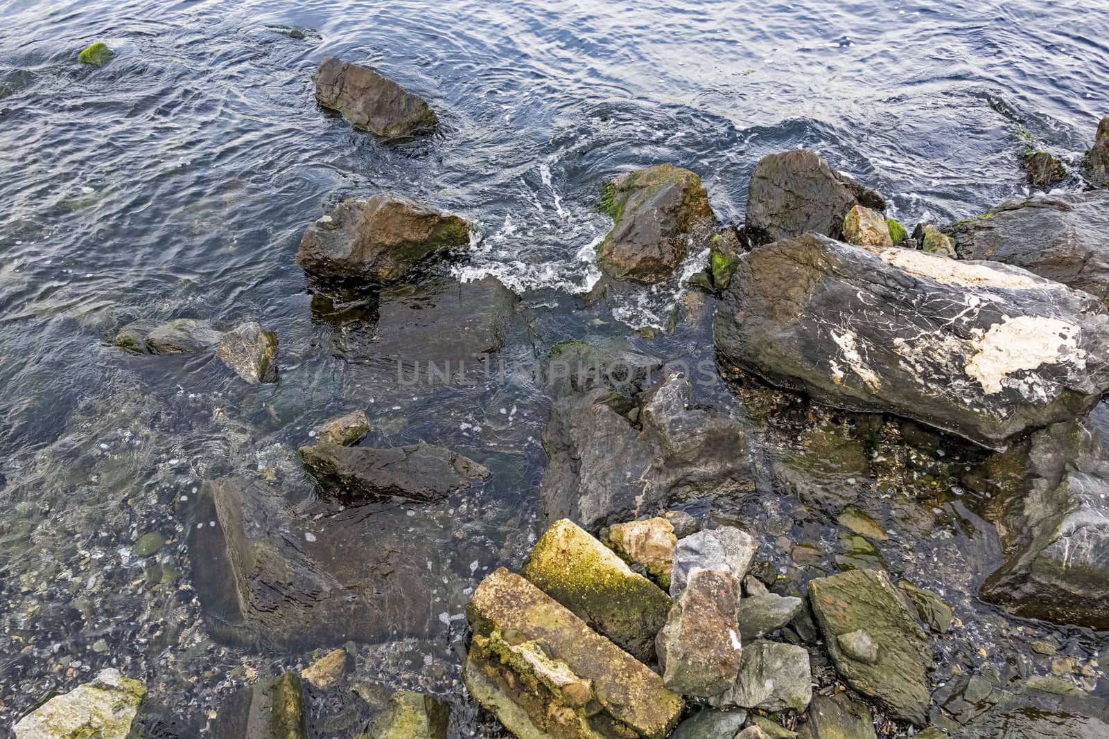 relaxing sea view in nature for background and wallpaper by yilmazsavaskandag