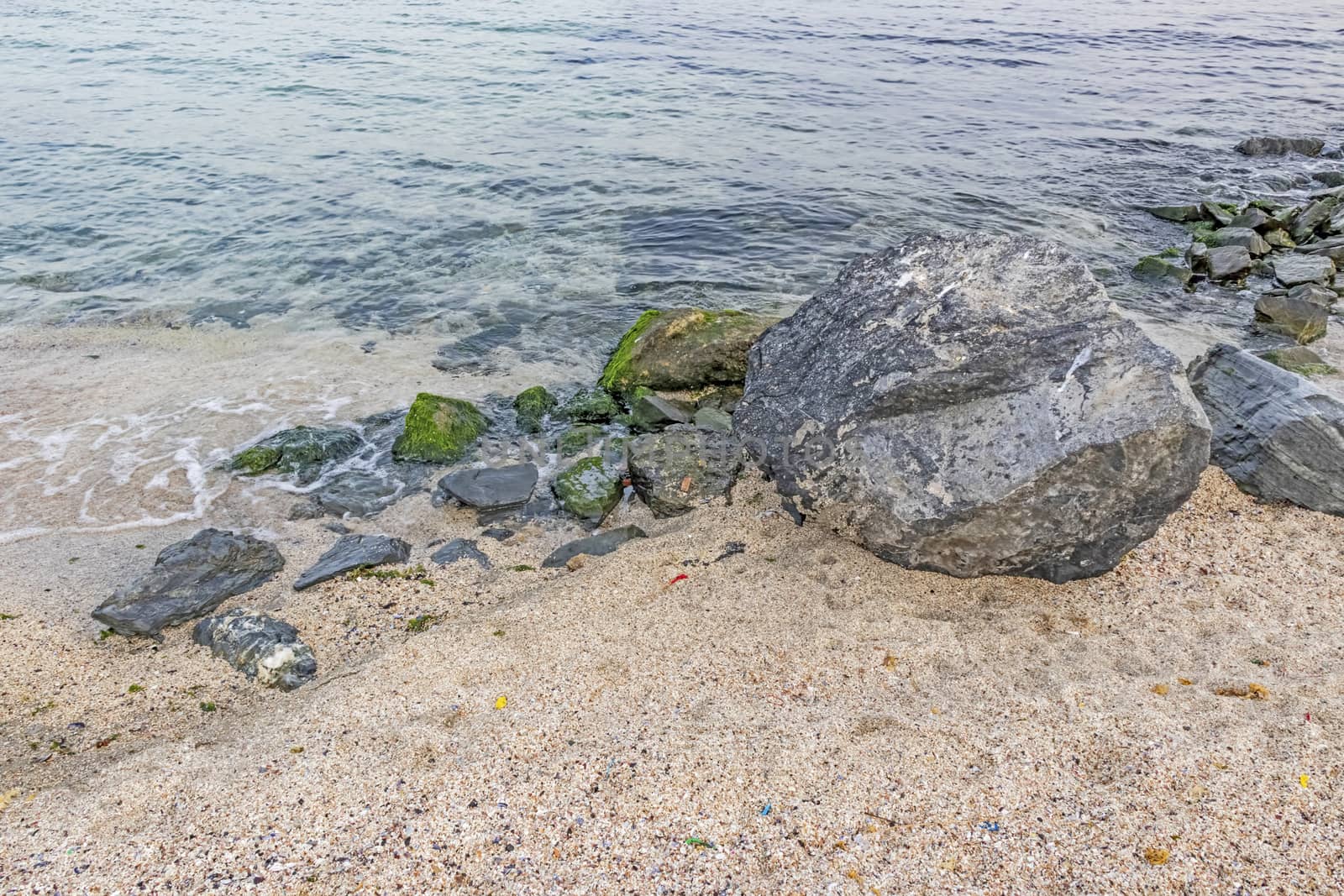 relaxing sea view in nature for background and wallpaper