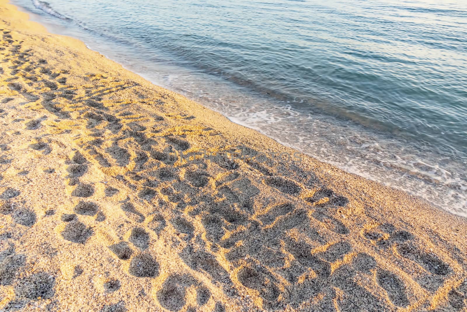 relaxing sea view in nature for background and wallpaper